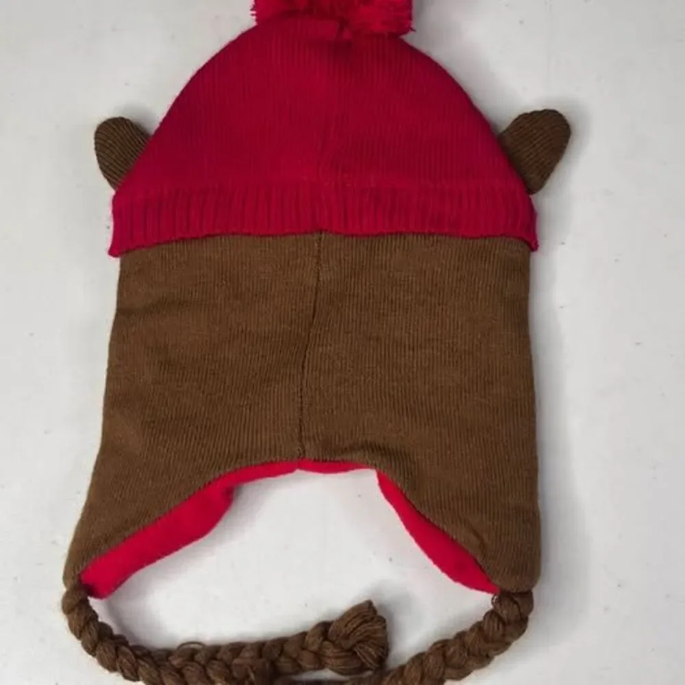 Buc-ee's Beaver Earflap Beanie Hat youth